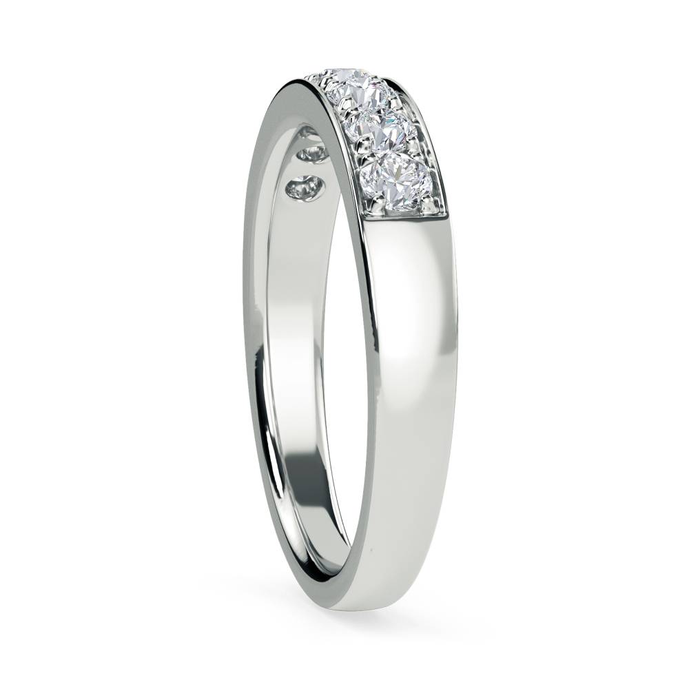 0.50ct Elegant Round Diamond Eternity Ring W