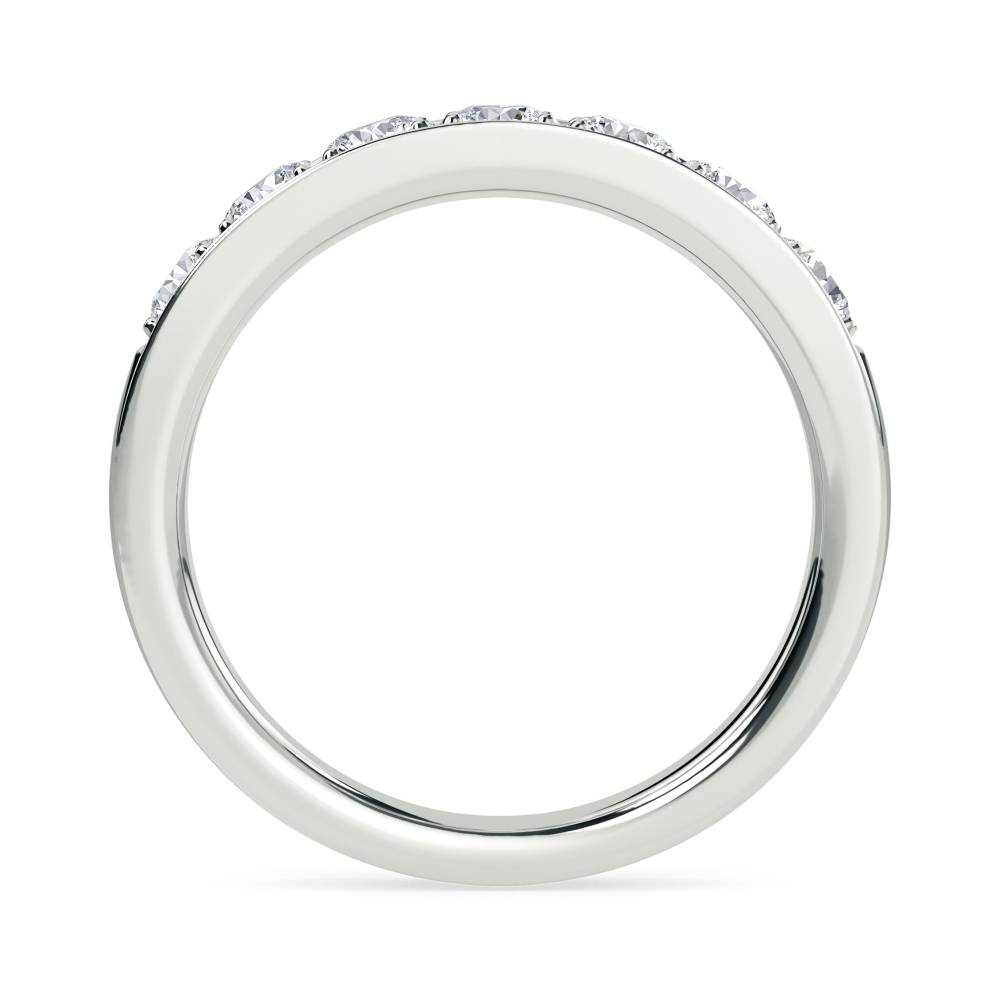 0.75ct Elegant Round Diamond Eternity Ring W