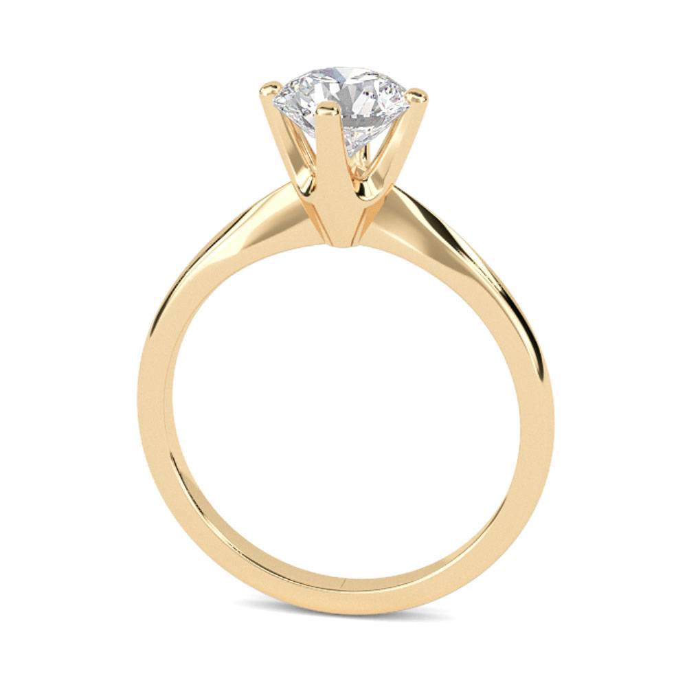 Round Diamond Engagement Ring Y