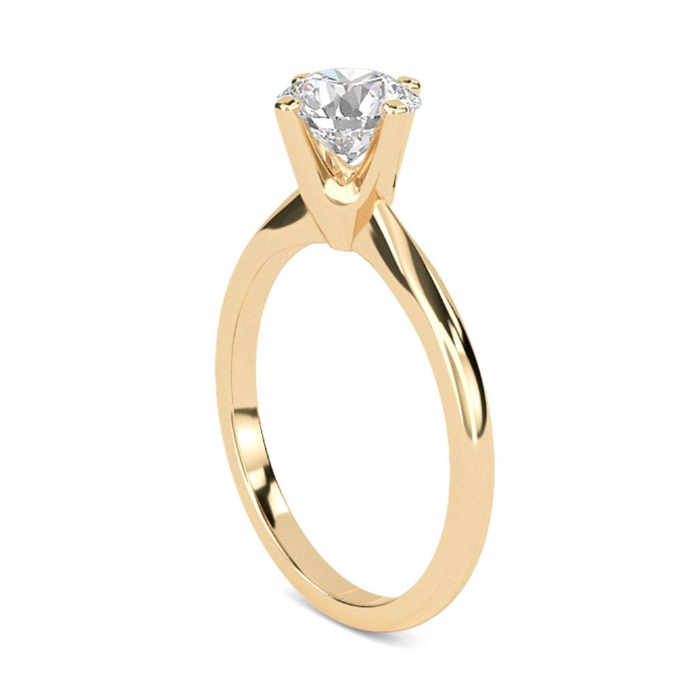 Round Diamond Engagement Ring Y