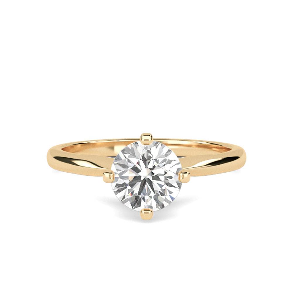 Round Diamond Engagement Ring Y