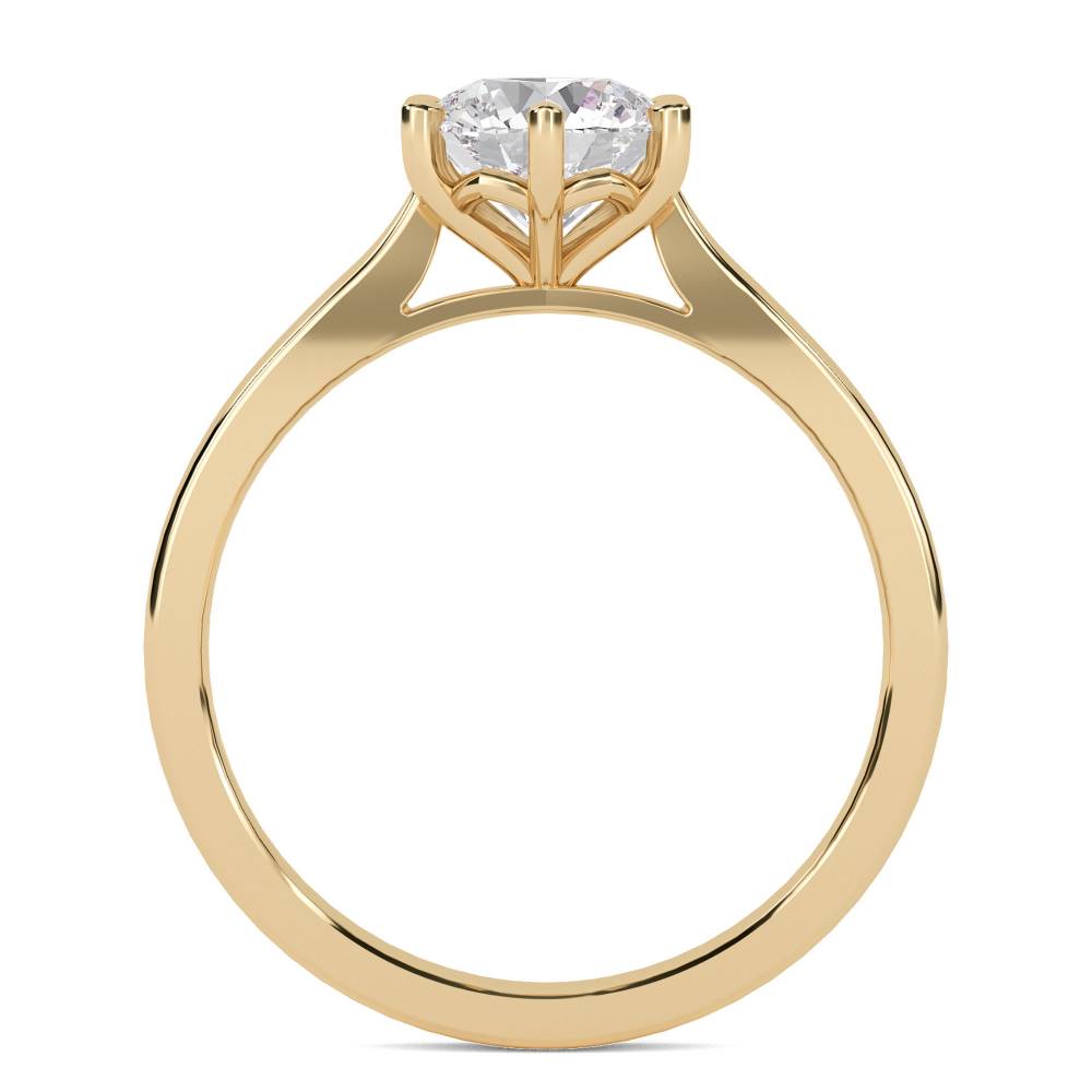 Round Diamond Engagement Ring Y