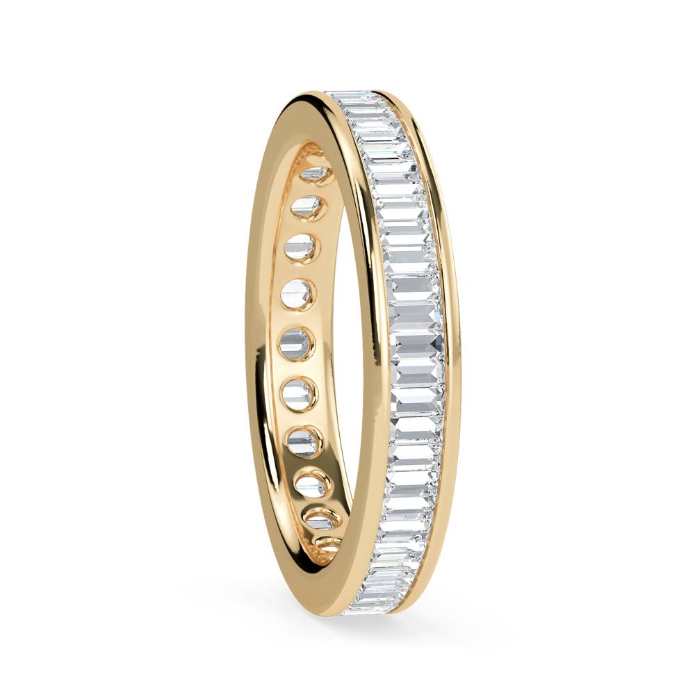 1.00ct Classic Baguette Diamond Full Eternity Ring Y