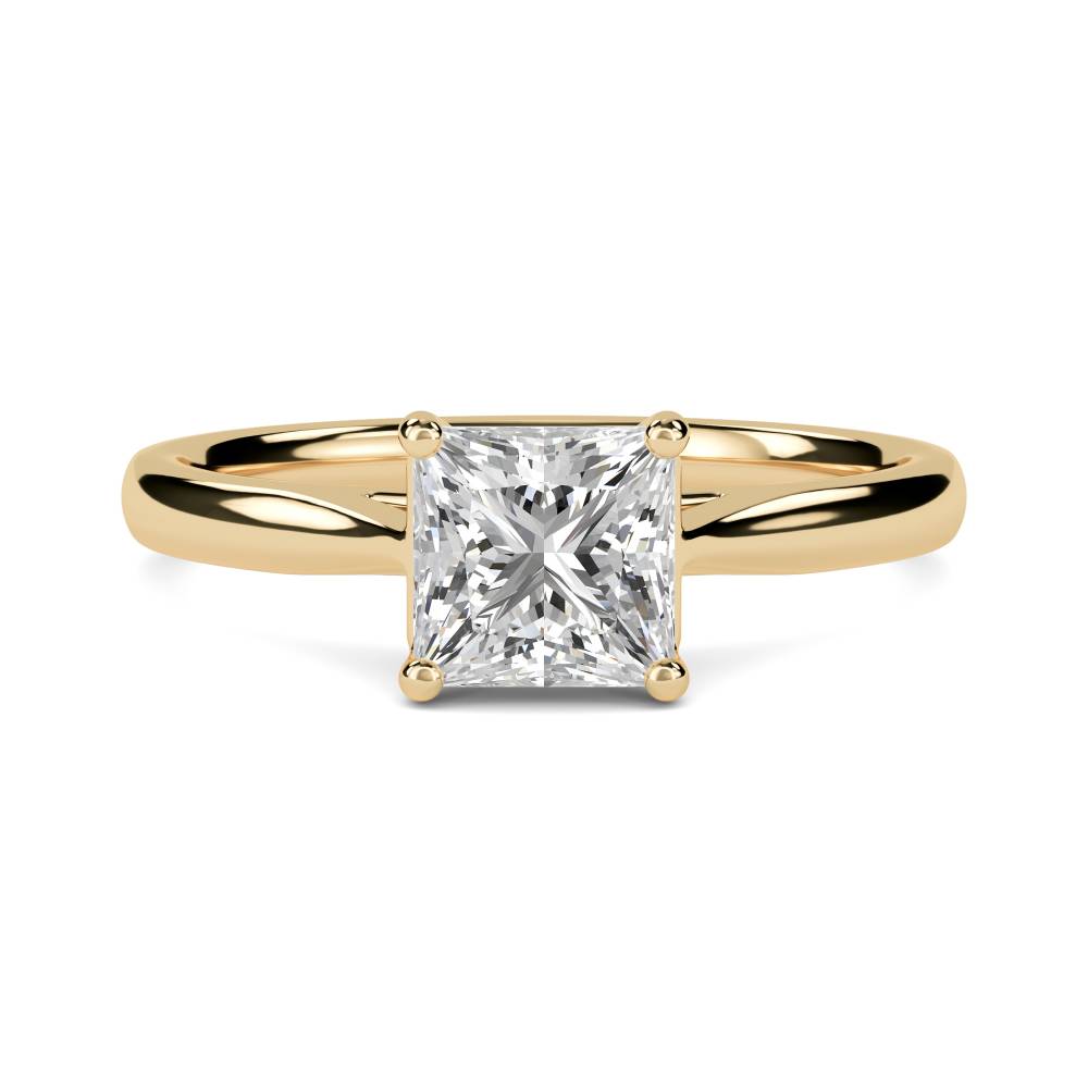 Princess Diamond Engagement Ring Y