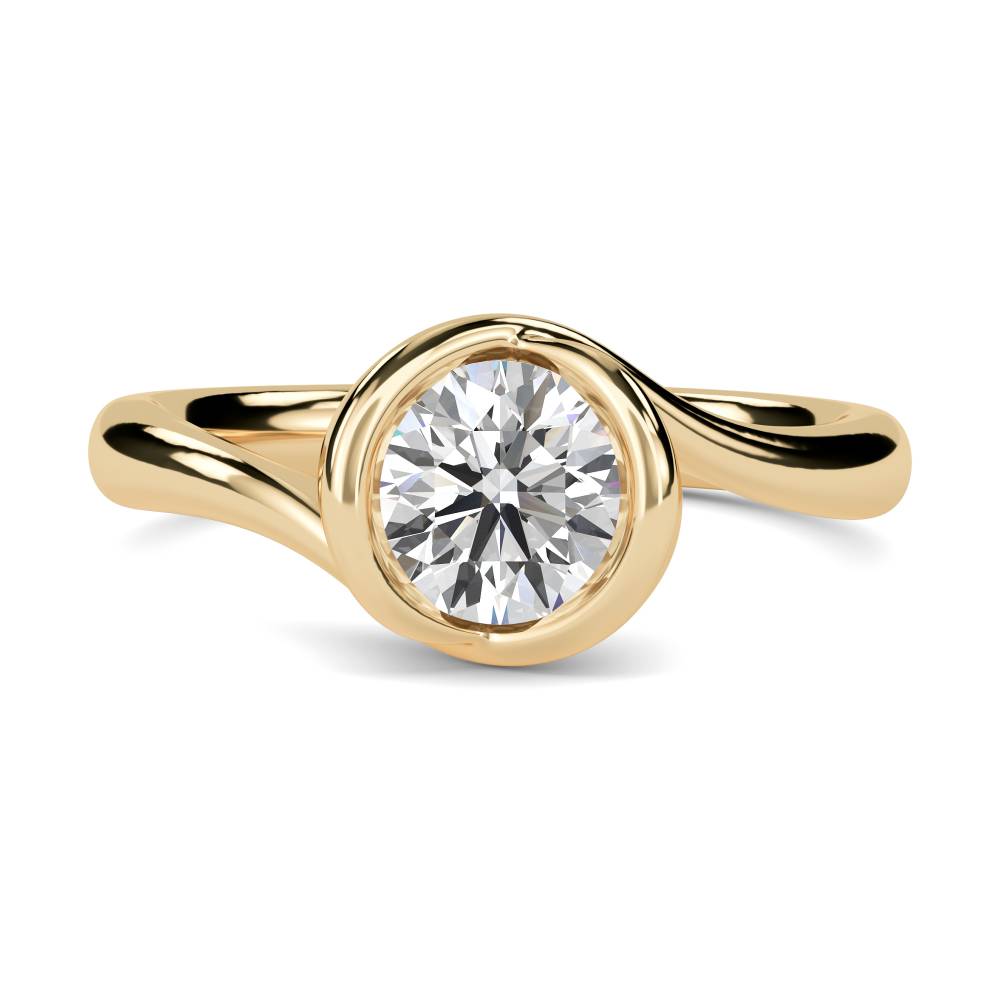 Round Diamond Engagement Ring Y