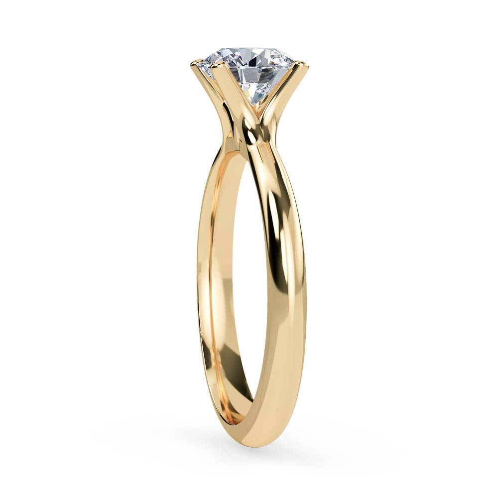 Round Diamond Engagement Ring Y