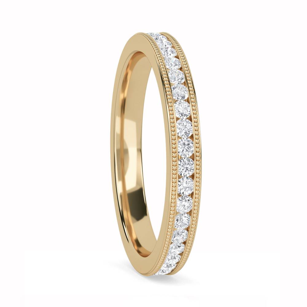 0.50ct VS/FG Round Diamond Cut Wedding Ring Image