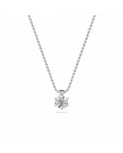 Classic Round Diamond Pendant