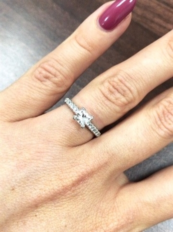 Famous Princess Cut Engagement Rings