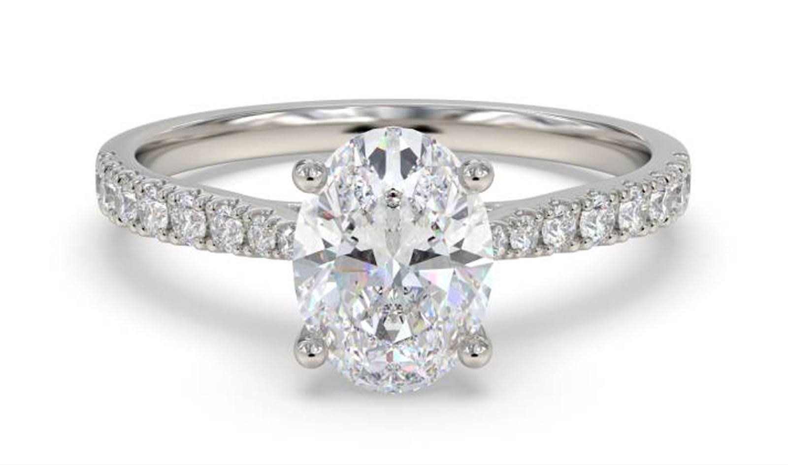 Oval Engagement Ring